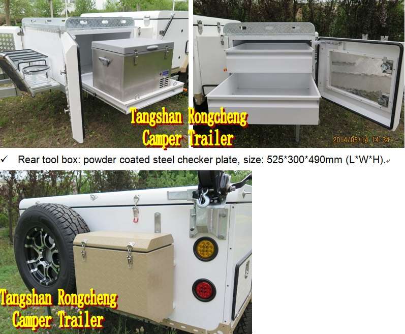 Tangshan Rongcheng Camper Trailers Caravans 2015 Forward Fold